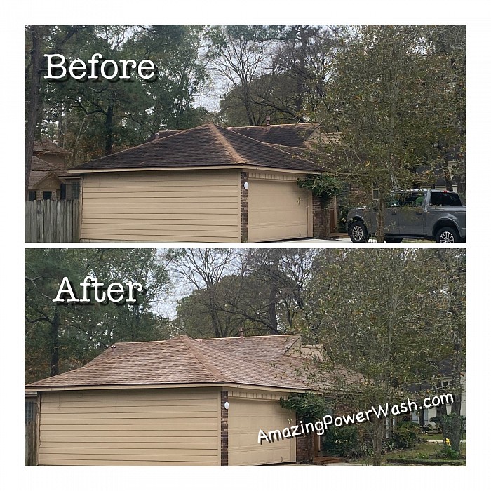 Roof Cleaning in The Woodlands