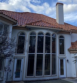 Large Window Cleaning By hand the woodlands