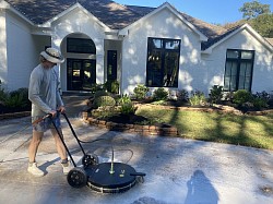 Driveway house cleaning Montgomery pressure wash