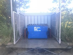 Dumpster and Dumpster Stall Pressure Wash